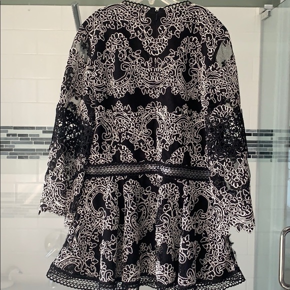 Alexis lace peplum Blouse - Picture 4 of 5